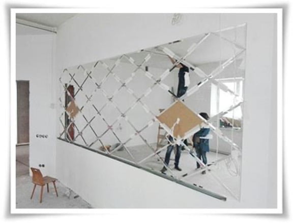 mirror tiles for wall