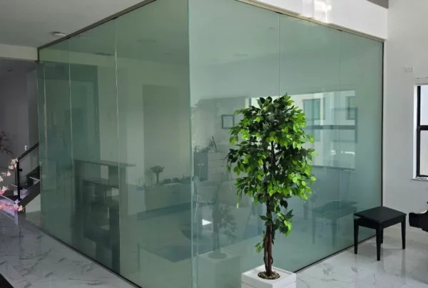 Glass Partitions Room Interior