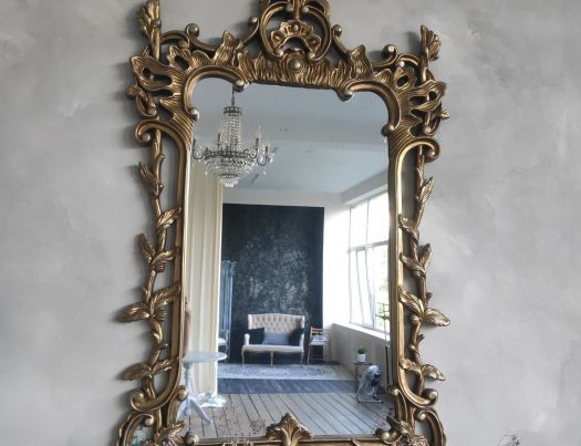 vintage mirror frame design