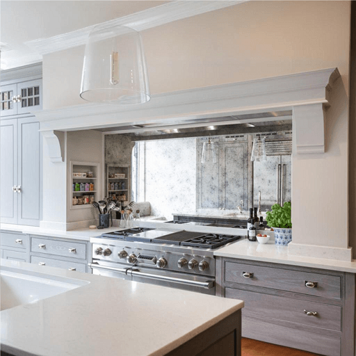 Kitchen mirror backsplash 3